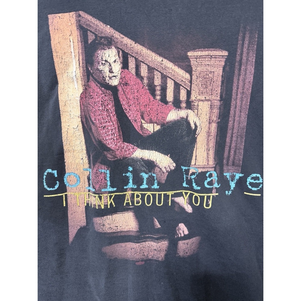 Collin Raye Vintage Tour Shirt 1996 I Think About You Tour Single Stitch